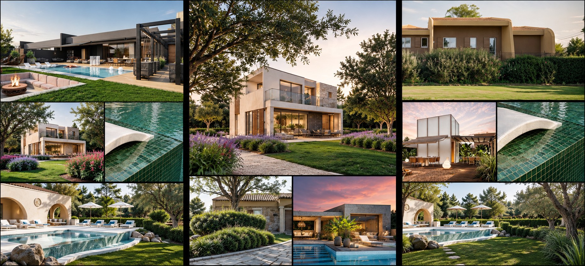 Rendering architettonico: una selezione di visualizzazioni architettoniche di esterni di Eikona Imaging